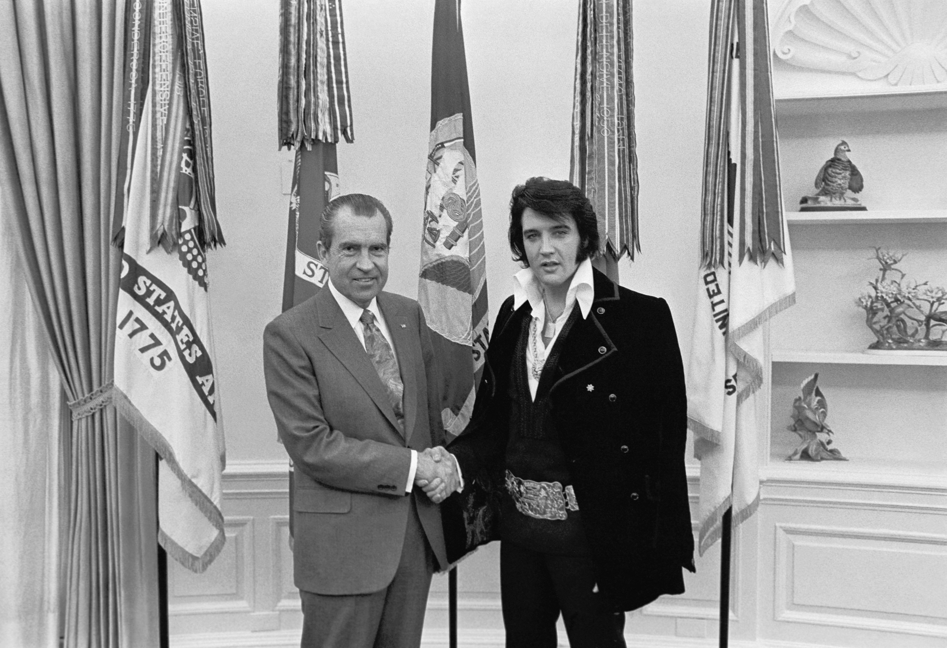 Primera imagen de Elvis & Nixon