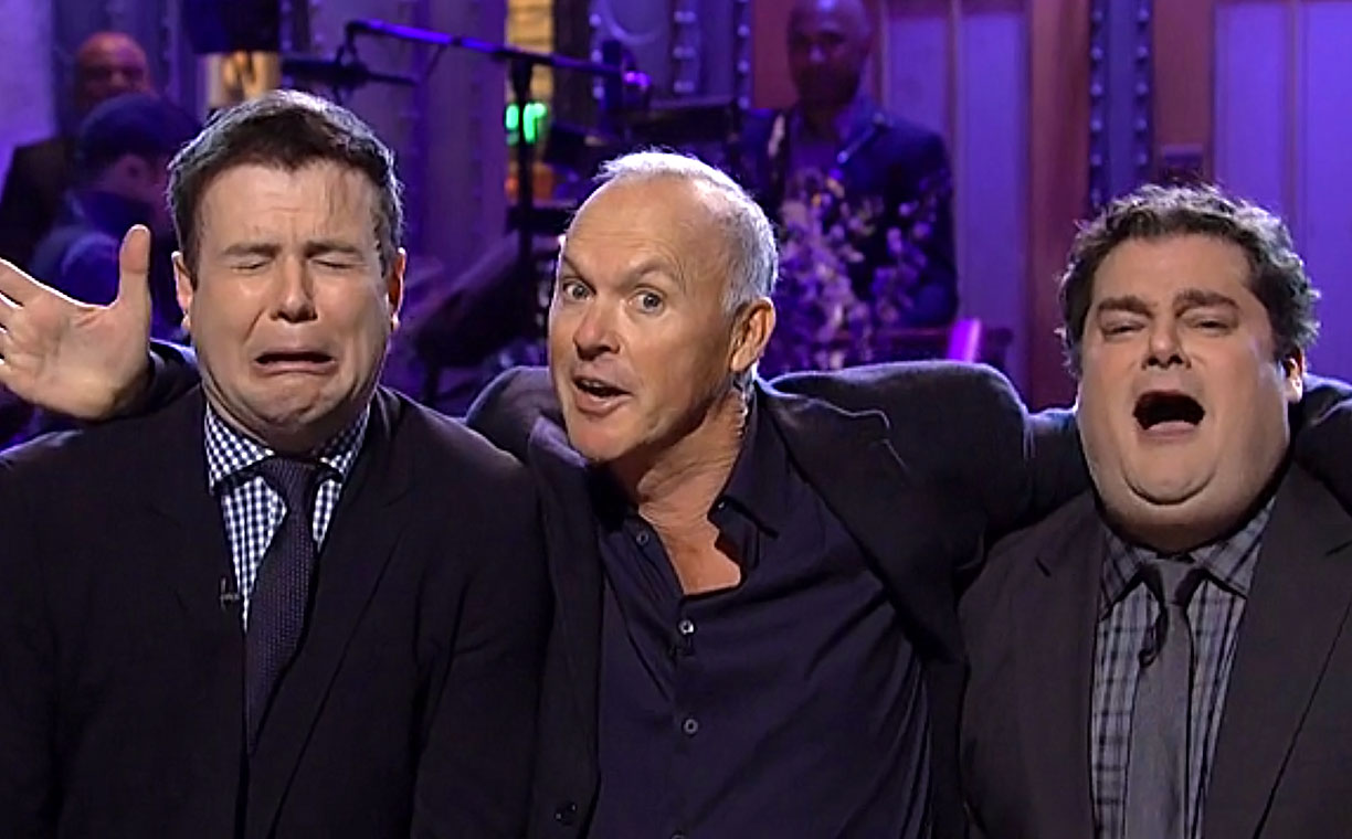 Cover Michael Keaton en Saturday Night Live