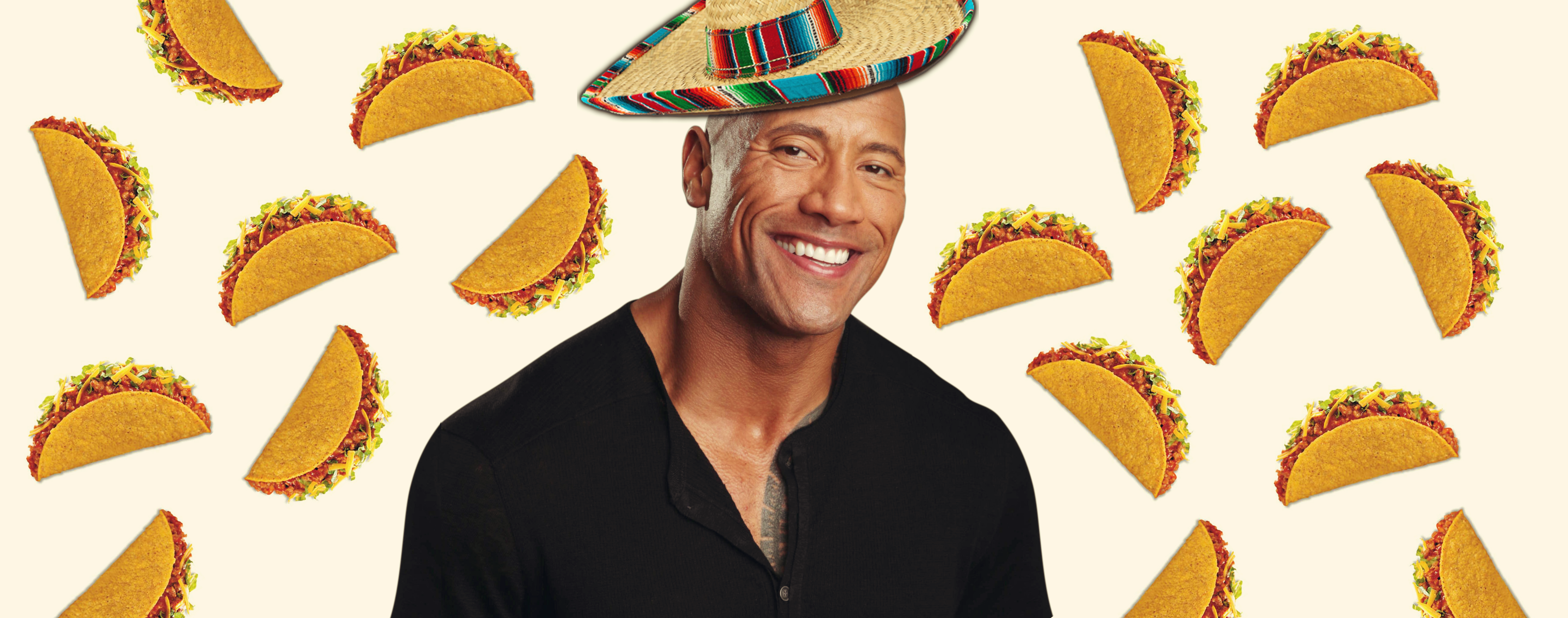 ¿Cuántos tacos se puede comer The Rock?