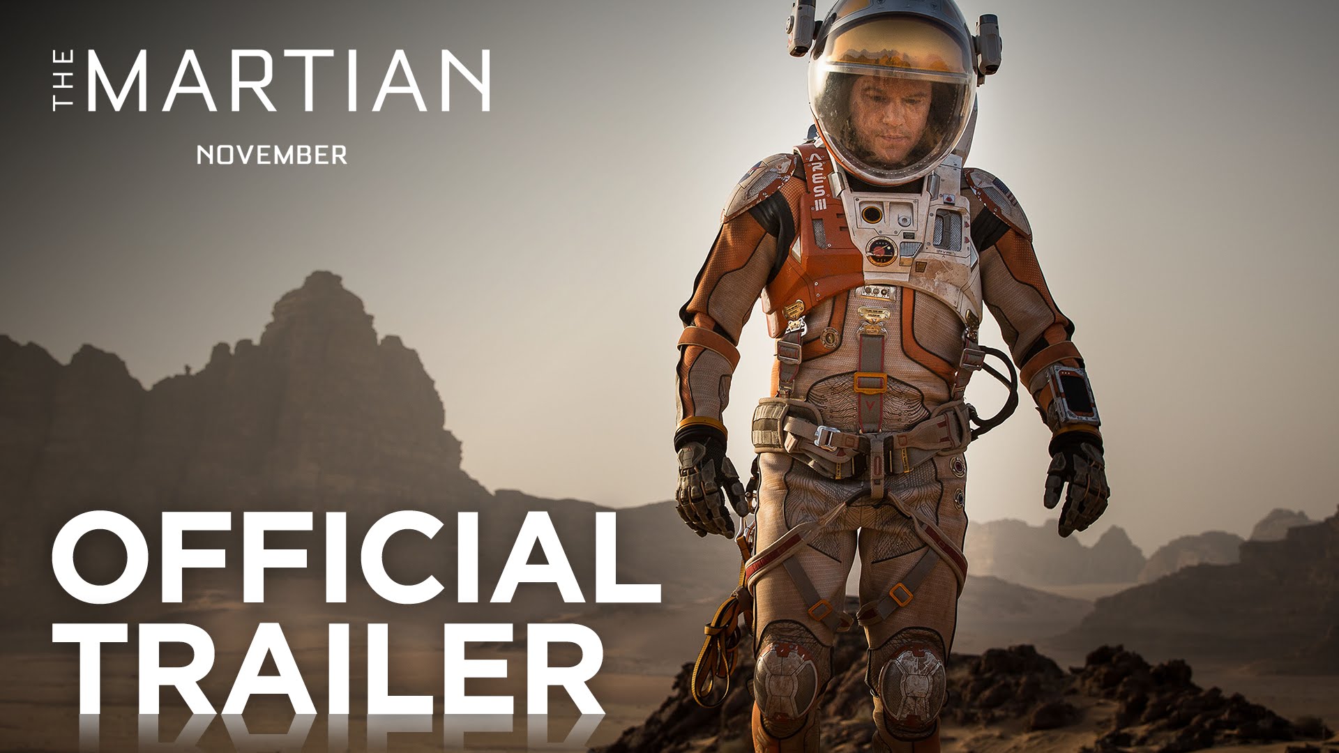 Matt Damon invade Marte en el primer trailer de The Martian