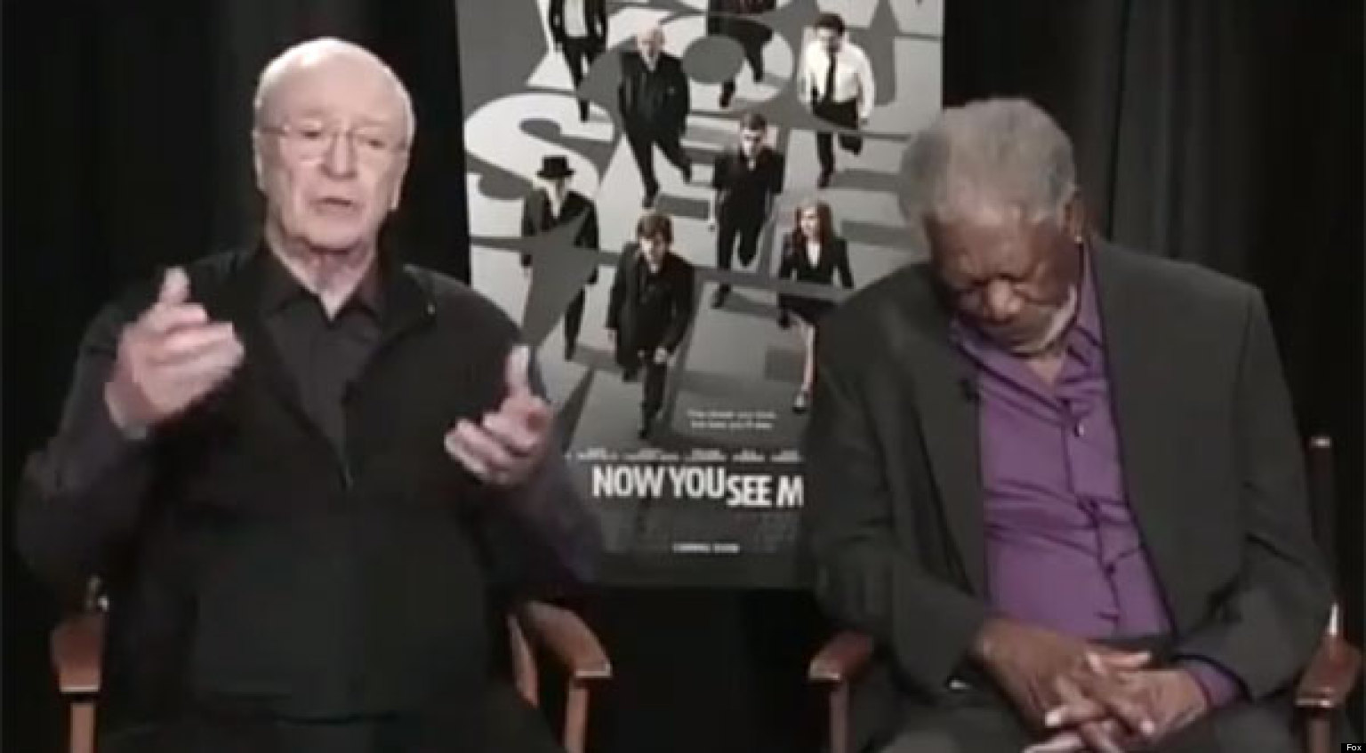 Cover Morgan Freeman se duerme en plena entrevista