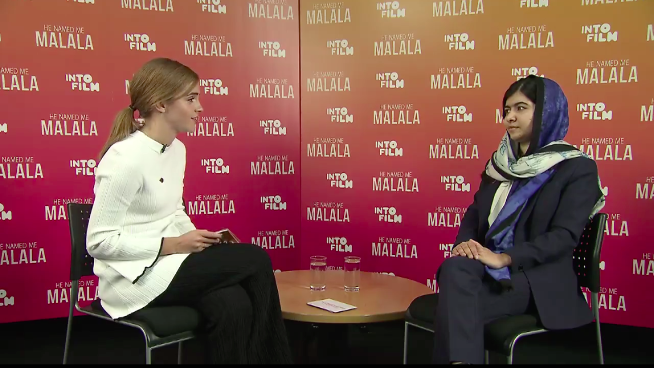 Emma Watson entrevista a Malala - Tomatazos