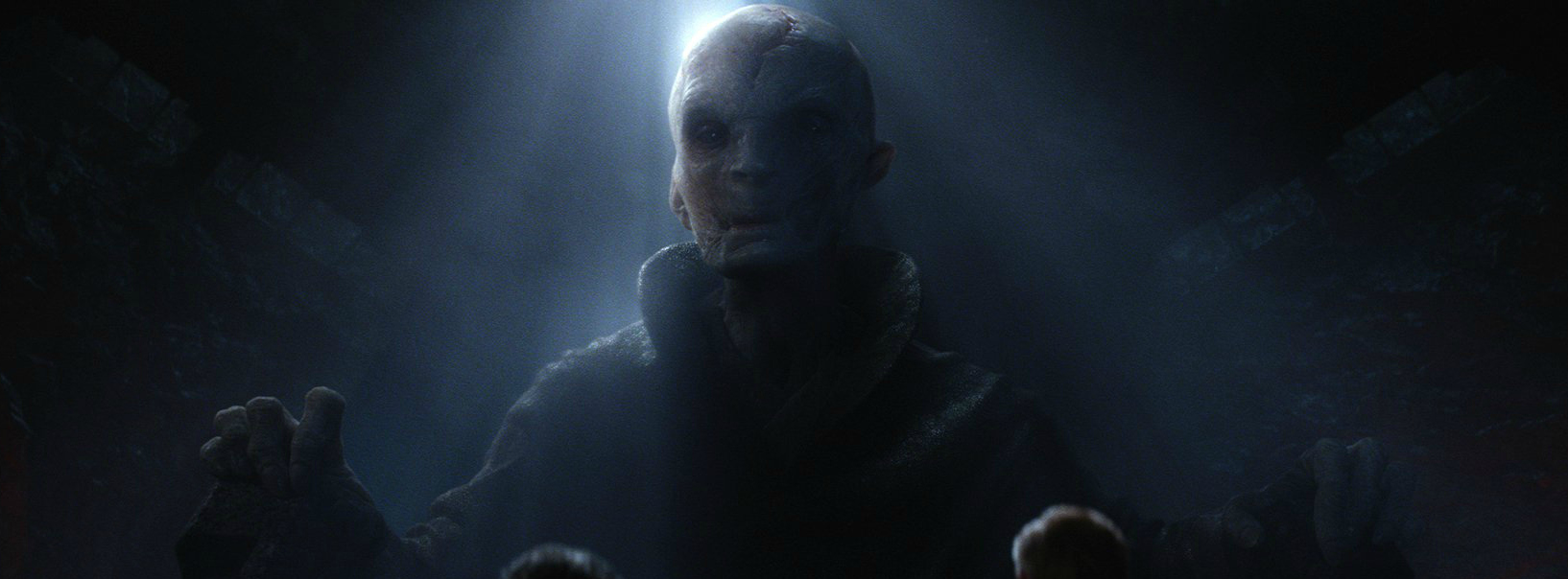 Andy Serkis dice que Snoke no es Darth Plagueis