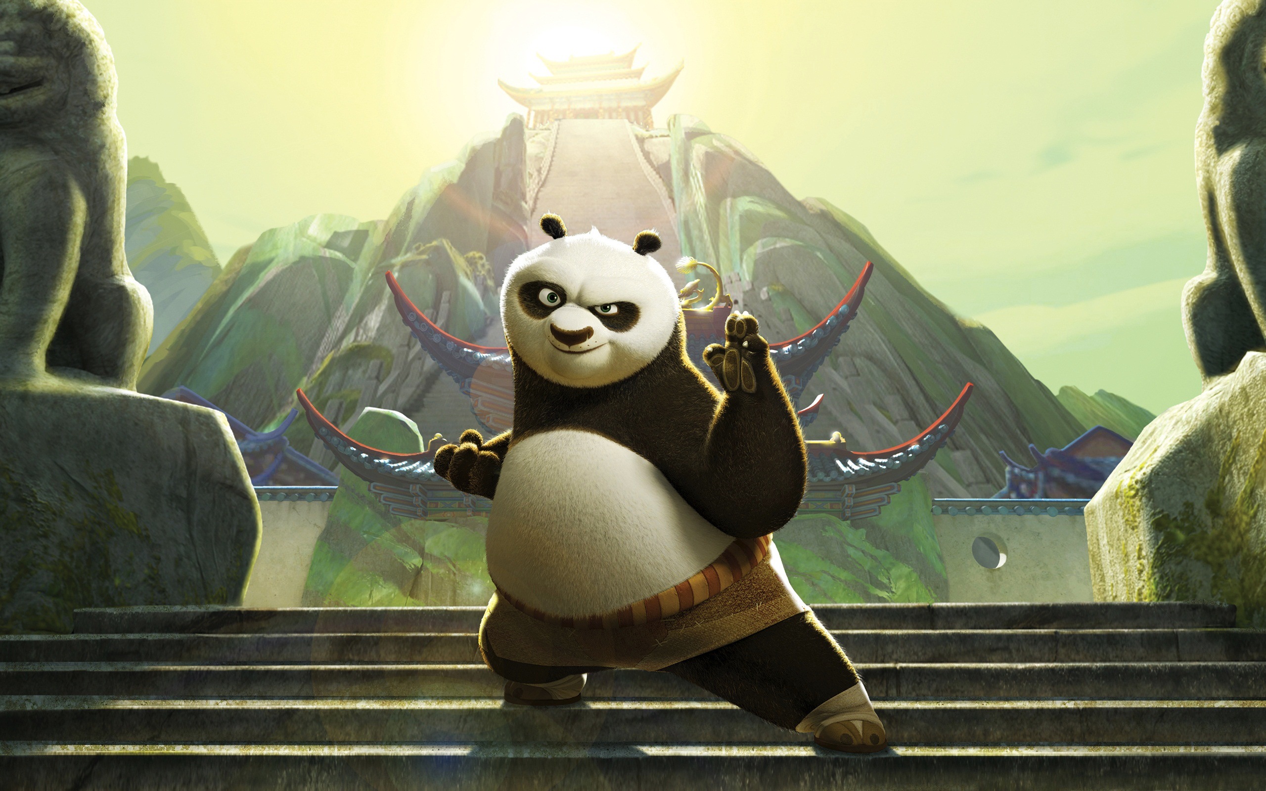 Kung Fu Panda 3 lidera la taquilla americana con $10.5 millones