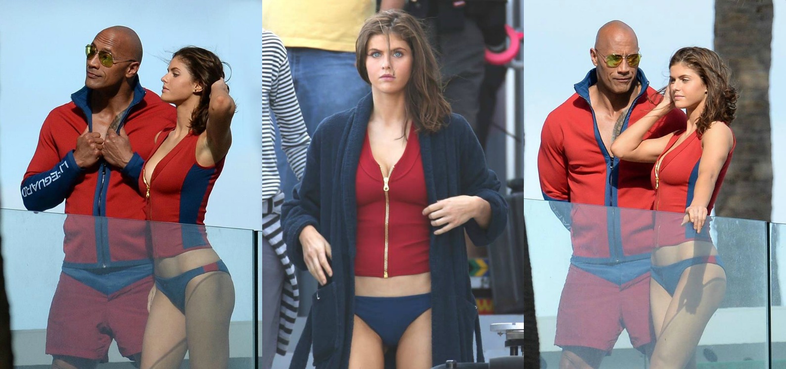 Mira el detrás de cámaras de Baywatch