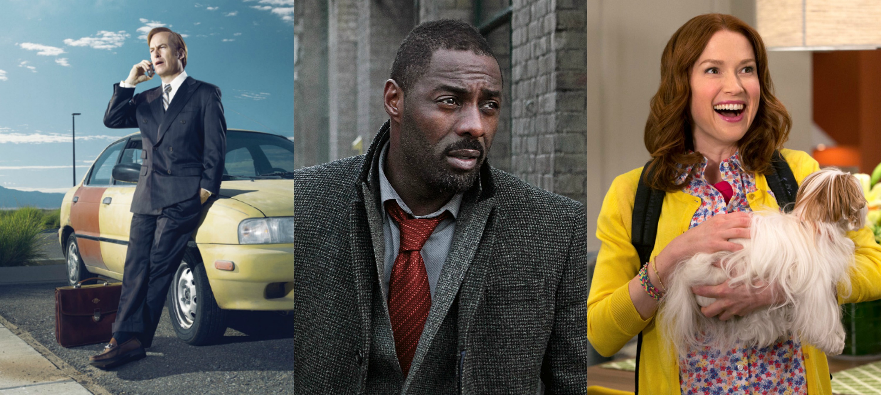 Series que deberías ver este fin de semana: Better Call Saul, Luther y Unbreakable Kimmy Schmidt