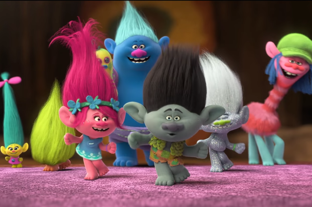 ¡Te regalamos súper cobijas con pelos de Trolls!