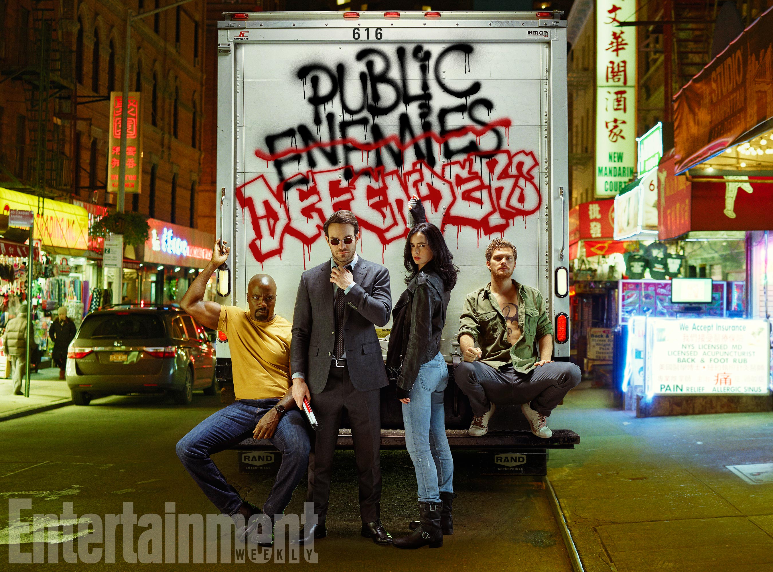 Primeras imágenes oficiales de The Defenders