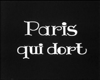 CINECLUB TOMATAZOS: PELÍCULA GRATIS | Paris qui dort (1924)