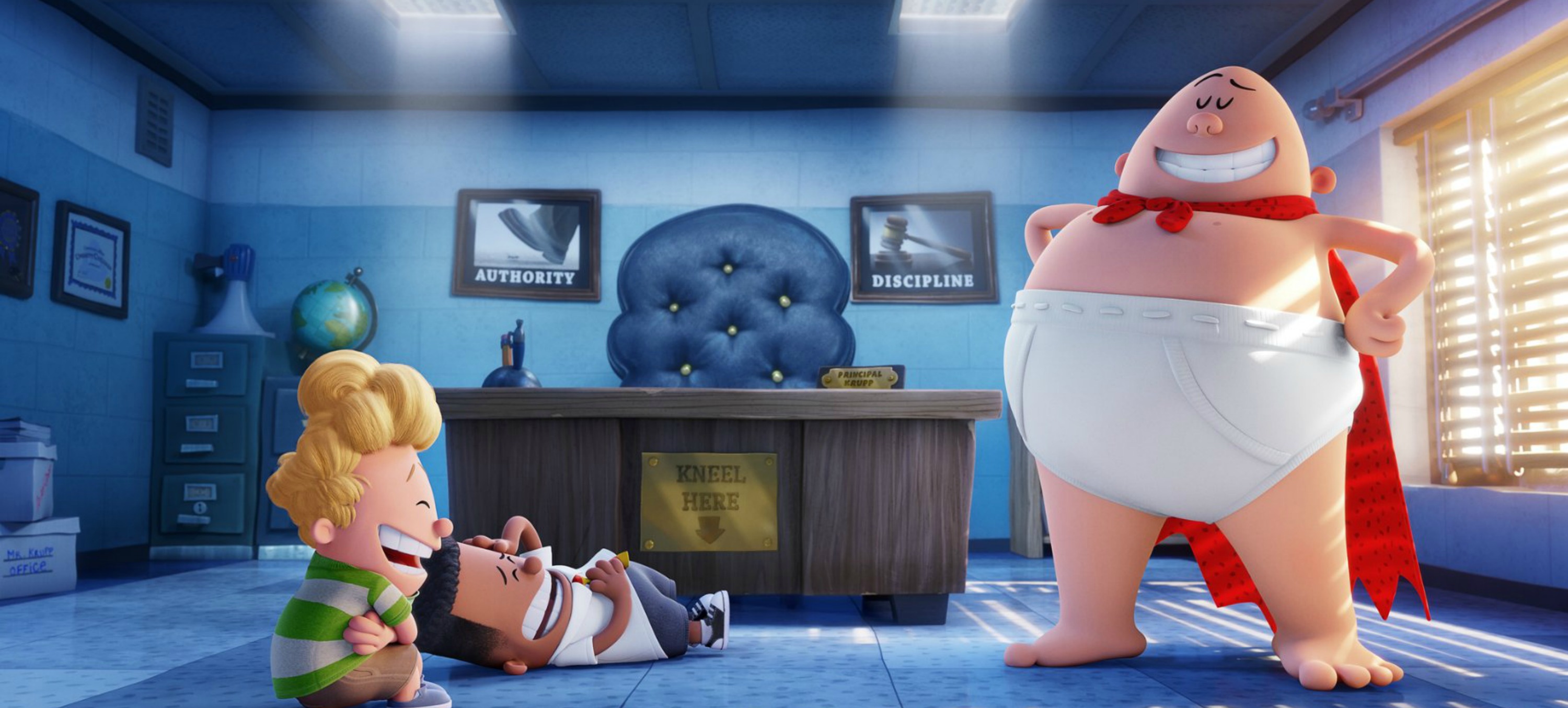 Checa el primer tráiler de Captain Underpants