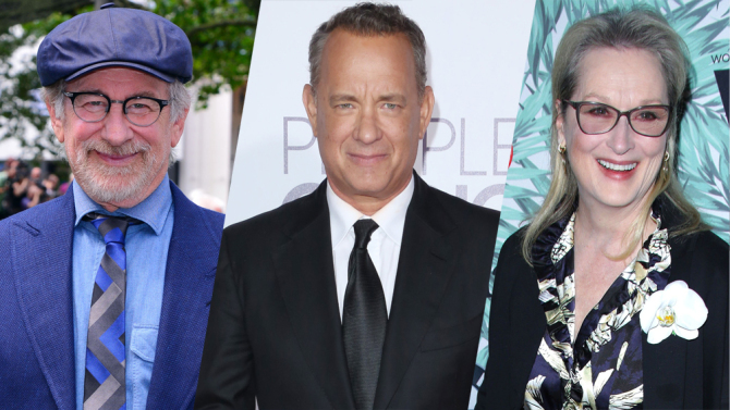 Steven Spielberg prepara nueva película con Meryl Streep y Tom Hanks