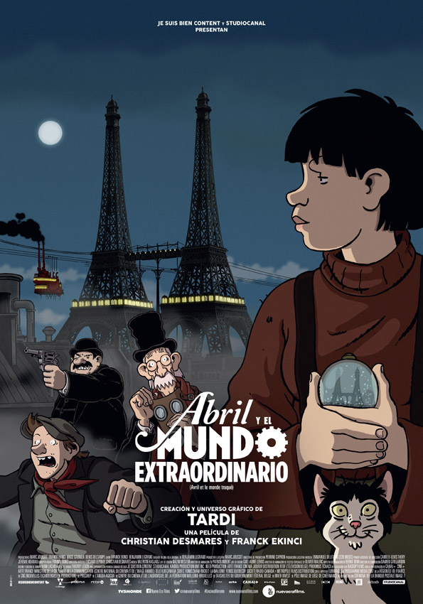 Abril y el Mundo Extraordinario