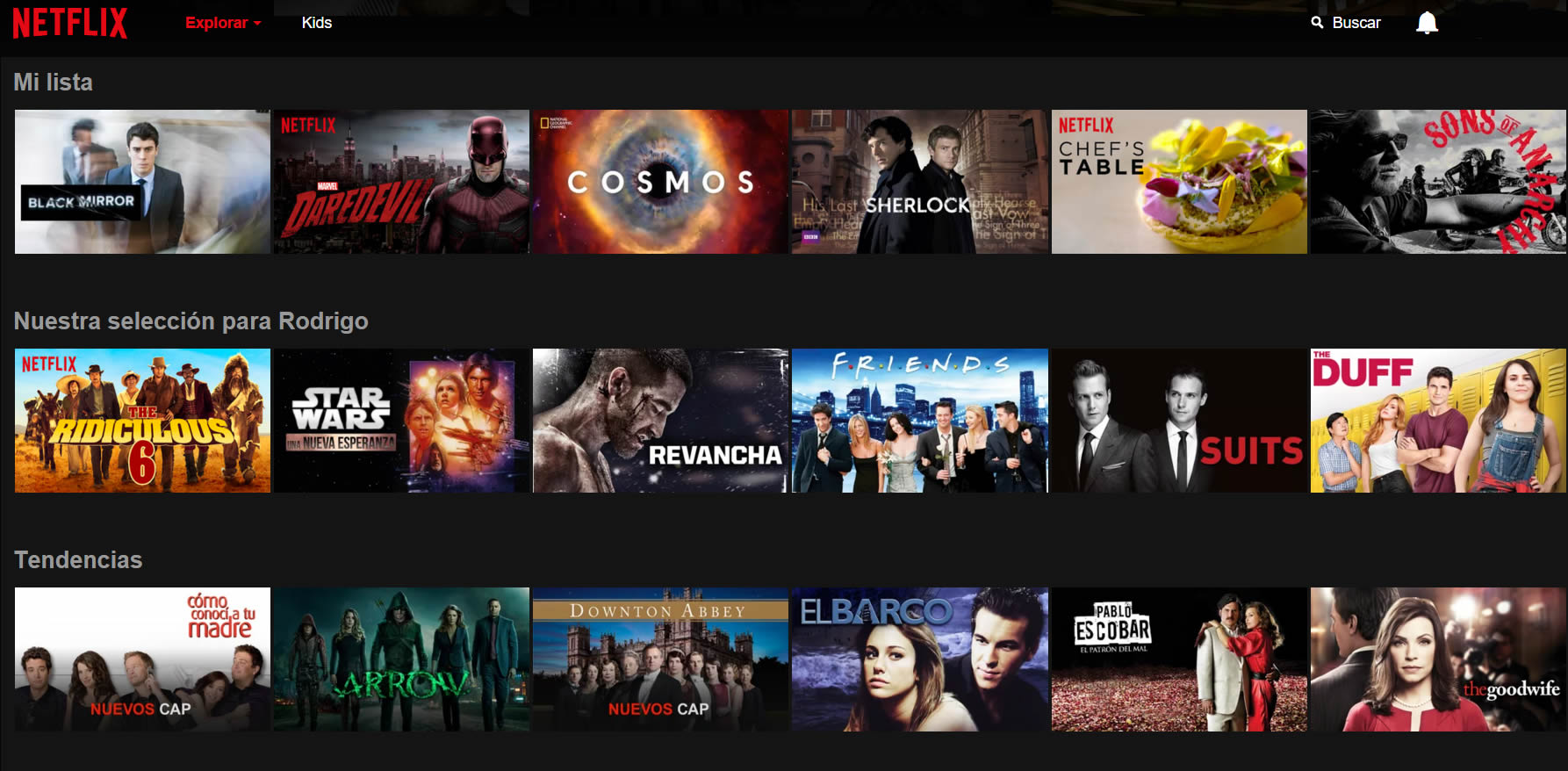 Los códigos de Netflix para revelar miles de películas