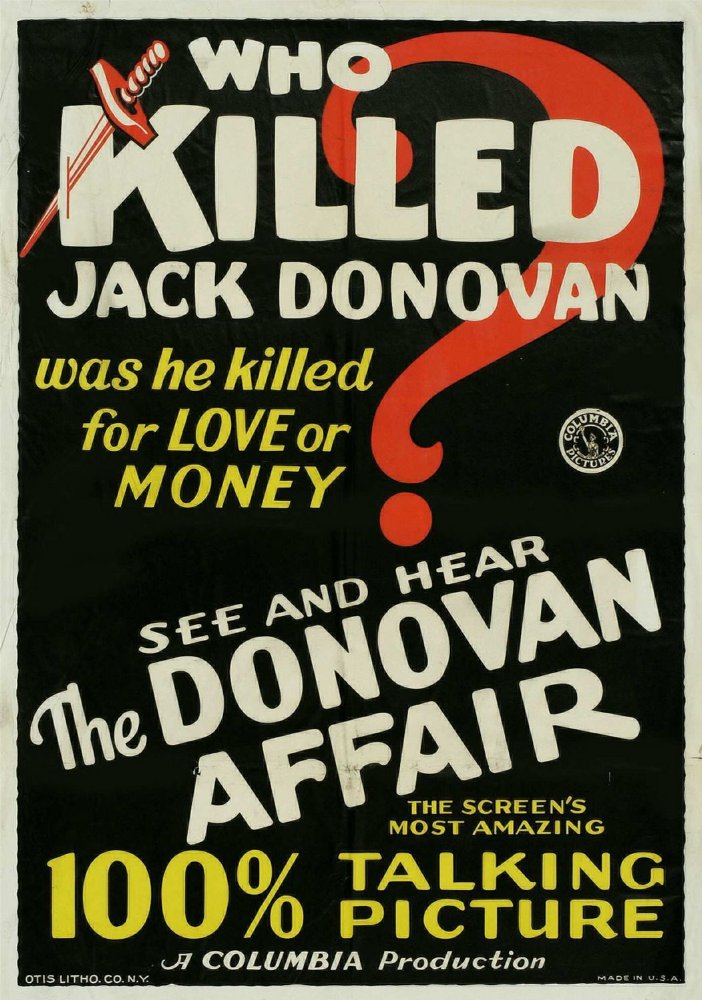 The Donovan Affair