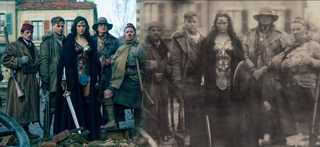 Mujer Maravilla: recrear la fotografía de Batman v Superman fue difícil