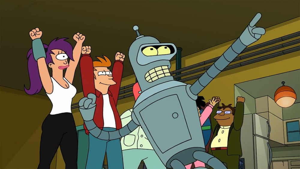 Futurama podría regresar a la televisión