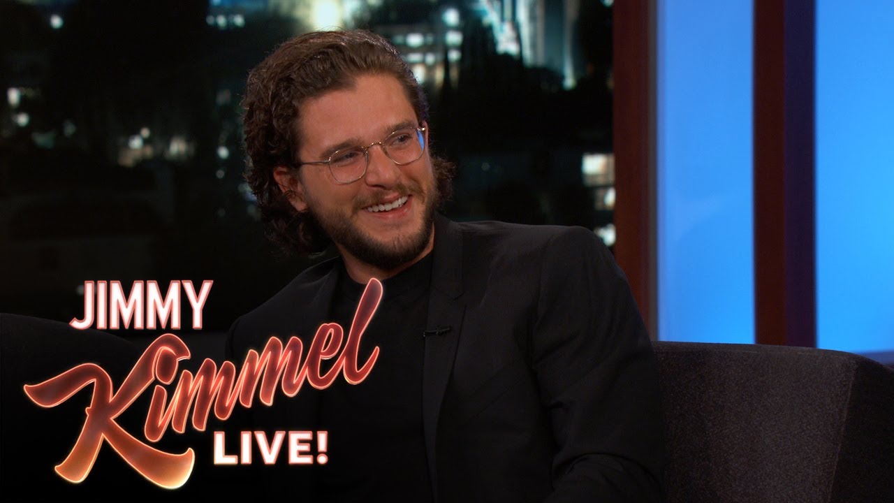 Cover Kit Harington en en Jimmy Kimmel Live