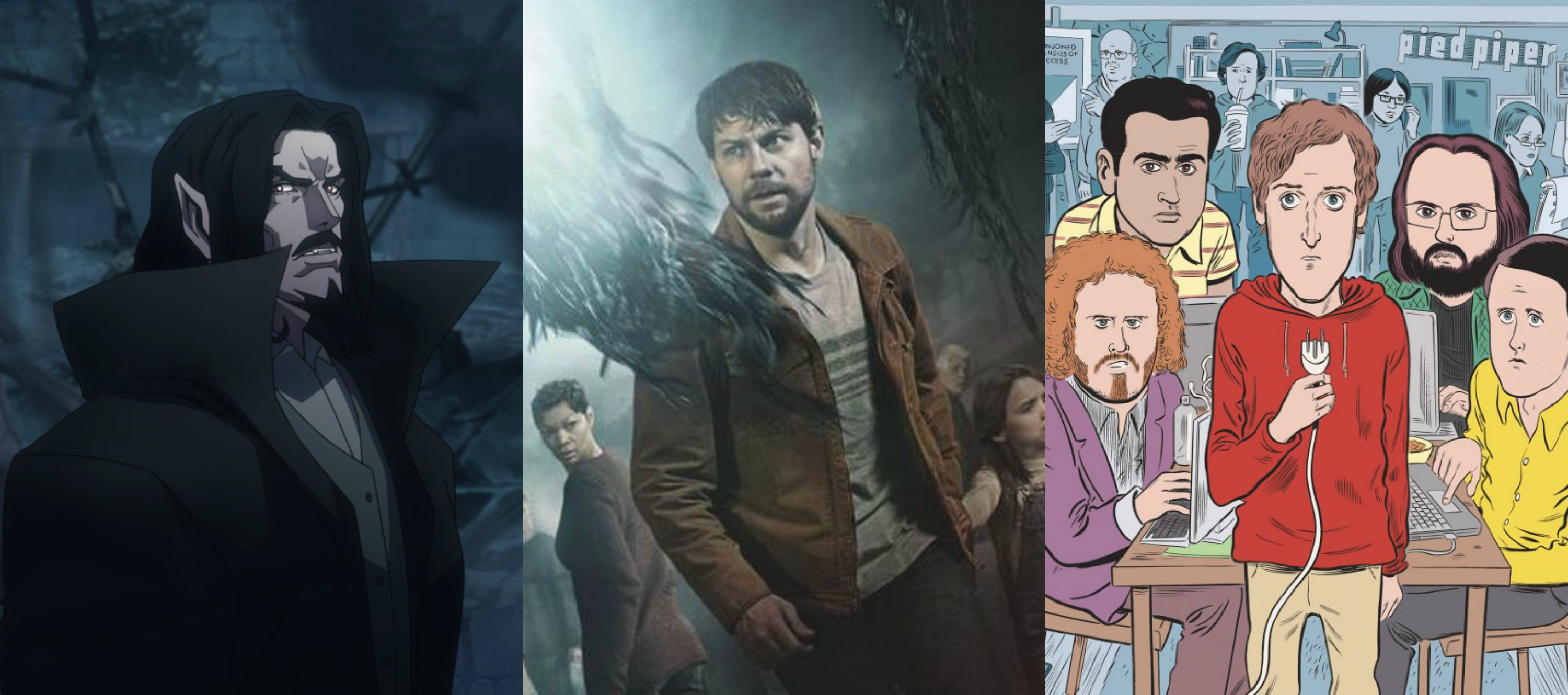 Series para ver este fin de semana: Castlevania, Outcast y Silicon Valley