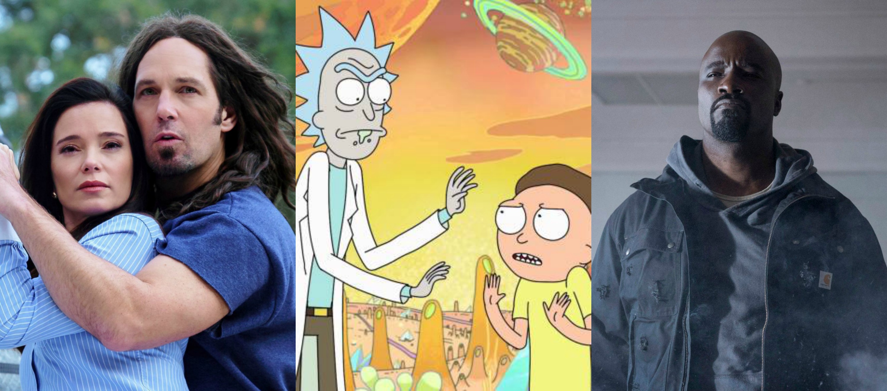 Series para ver este fin de semana: Wet Hot American Summer: 10 Years Later, Rick and Morty, Luke Cage