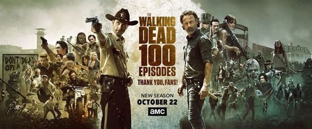 The Walking Dead celebra sus 100 episodios con un emotivo video dedicado a los fans