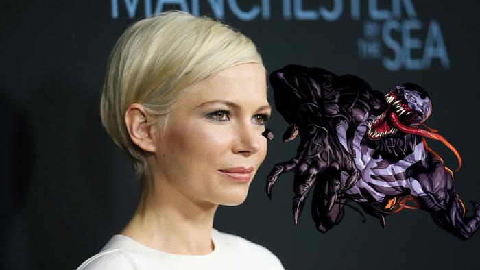 Michelle Williams podría unirse a la película en solitario de Venom