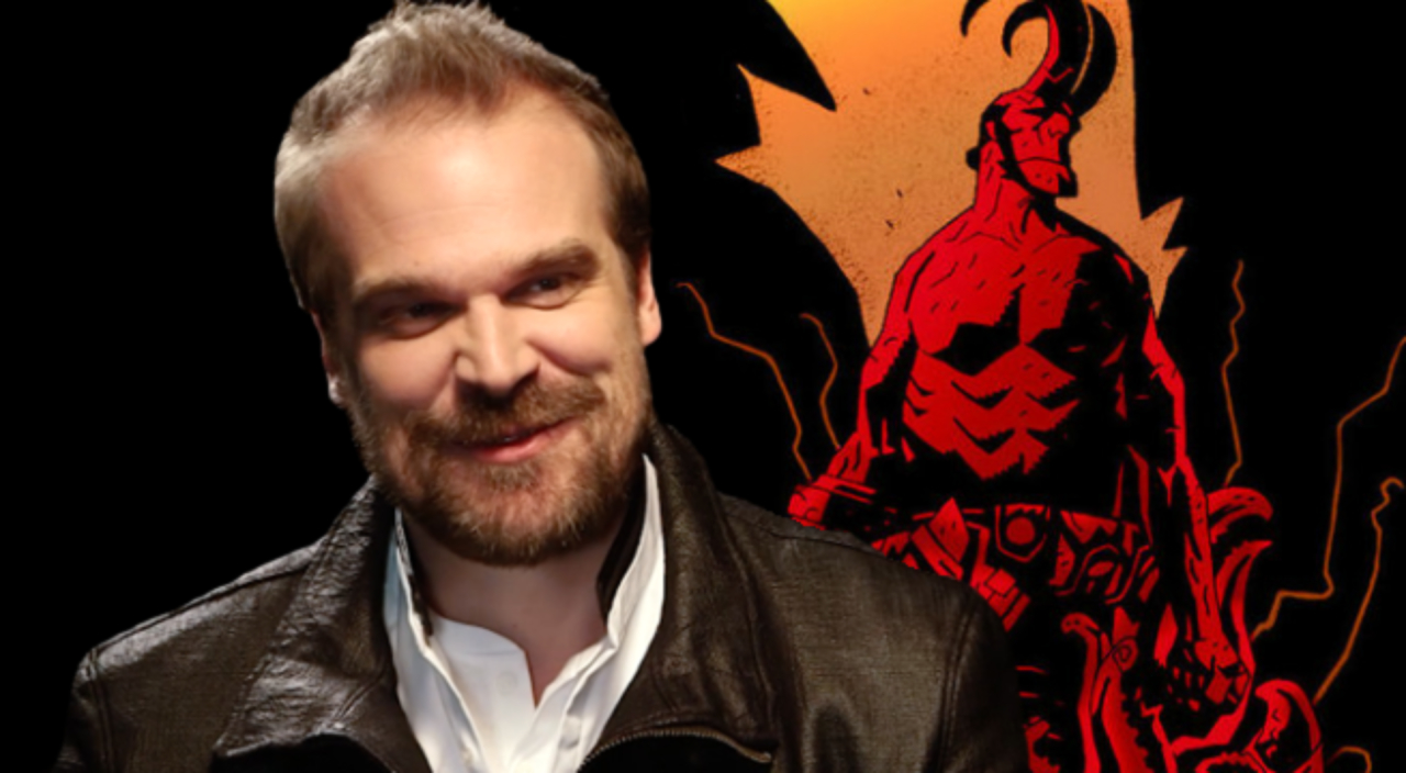 Primera imagen de David Harbour caracterizado como Hellboy