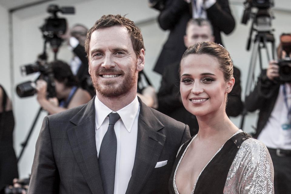 Michael Fassbender y Alicia Vikander se casaron en secreto