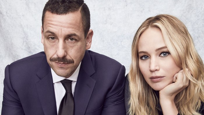 Adam Sandler y Jennifer Lawrence explican por qué no les importa la crítica sobre sus películas