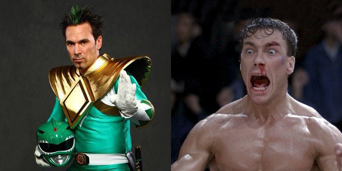 Jean-Claude Van Damme y el Power Ranger Verde tuvieron un enfrentamiento real hace unos días