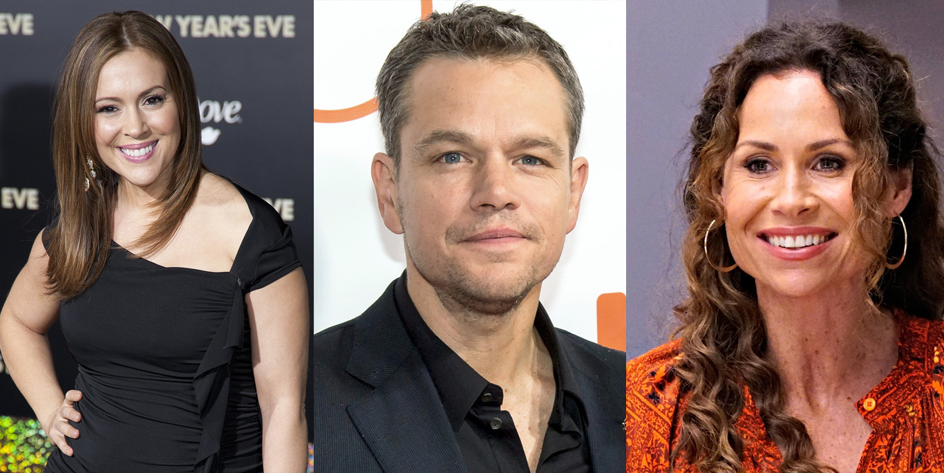 Alyssa Milano y Minnie Driver arremeten contra Matt Damon por minimizar la gravedad de los abusos en Hollywood