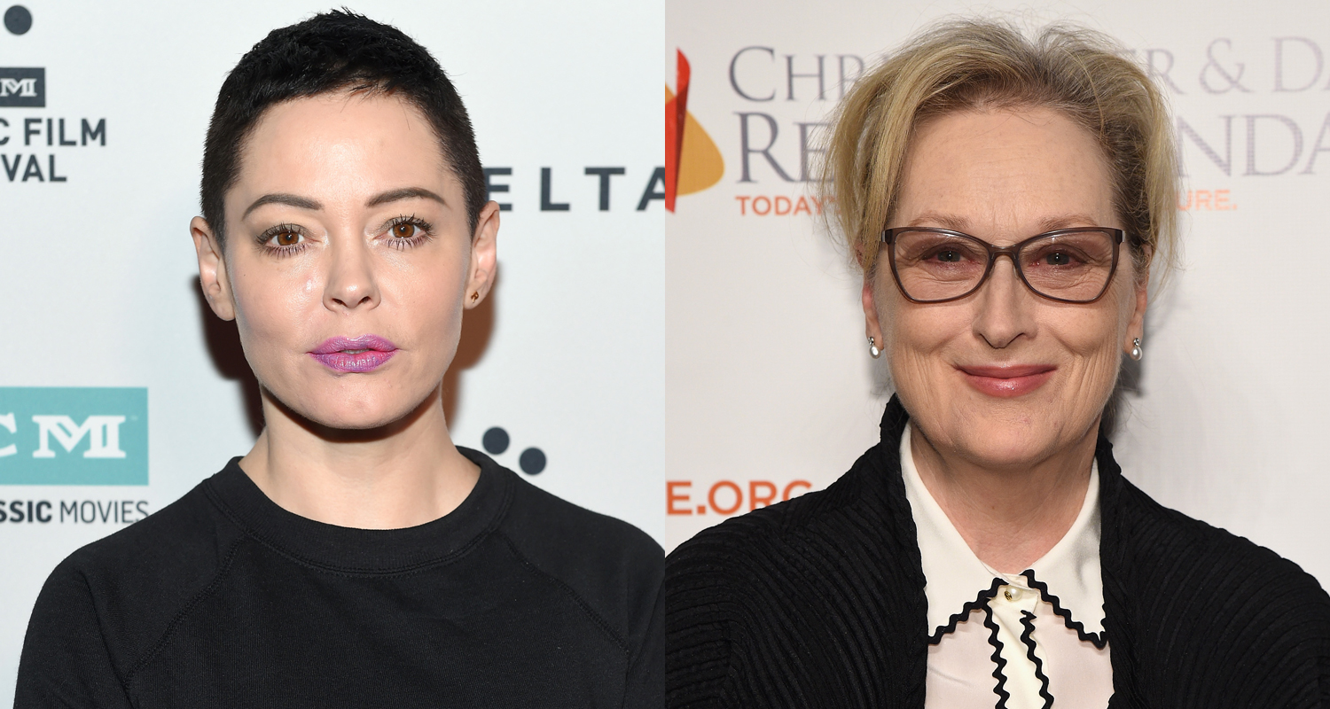 Meryl Streep se defiende de las acusaciones de Rose McGowan