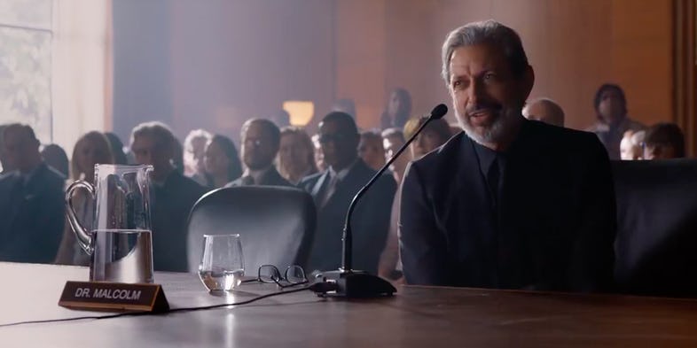 Nuevo clip de Jurassic World: El Reino Caído muestra el regreso de Jeff Goldblum a la franquicia