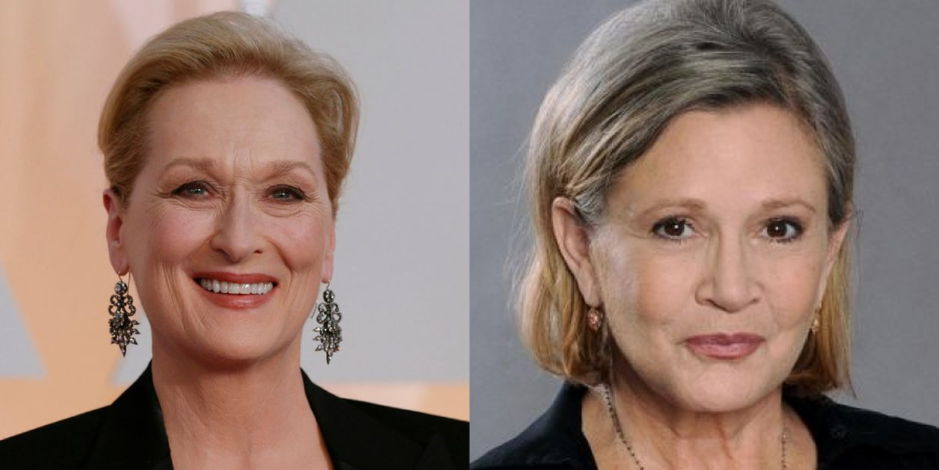 Fans de Star Wars quieren a Meryl Streep en el papel de Leia