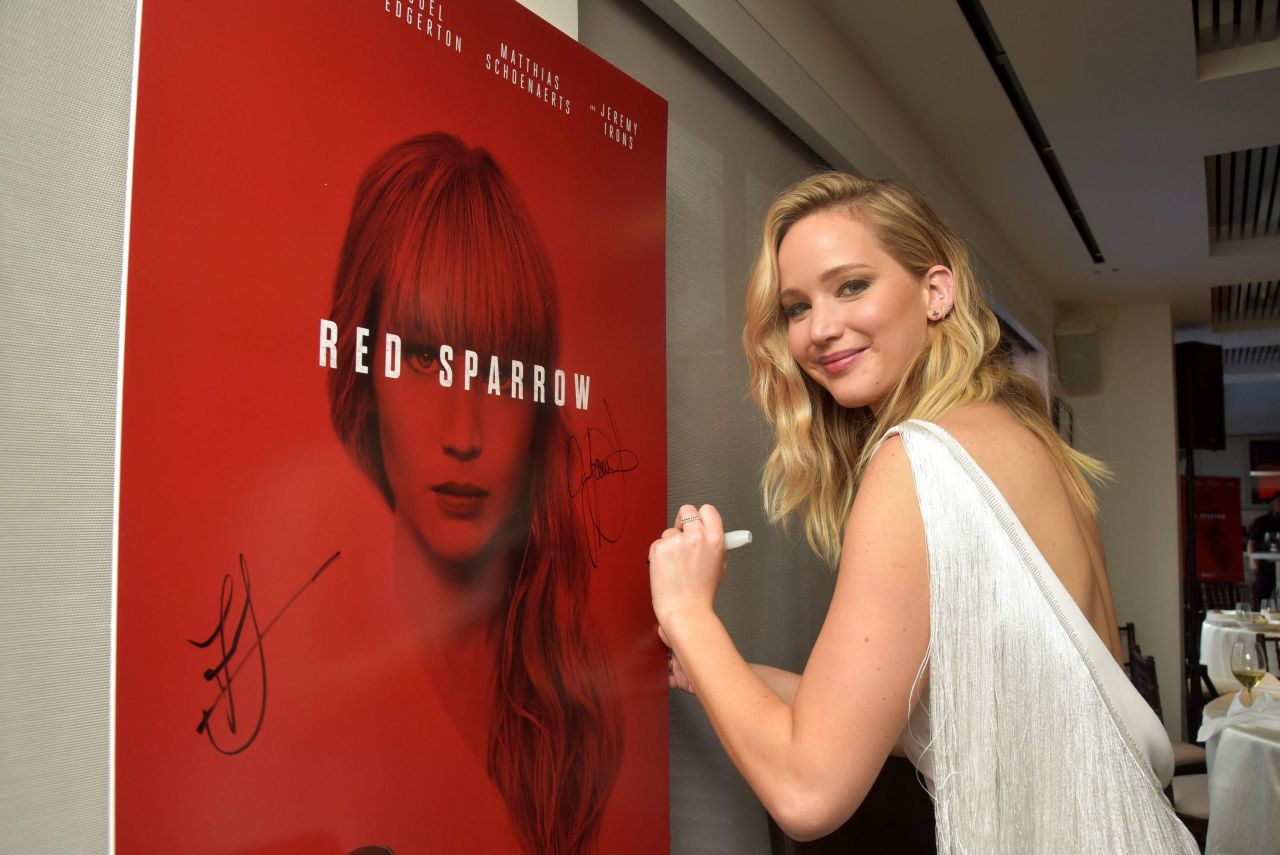 Jennifer Lawrence no quiere que sus haters vean Operación Red Sparrow