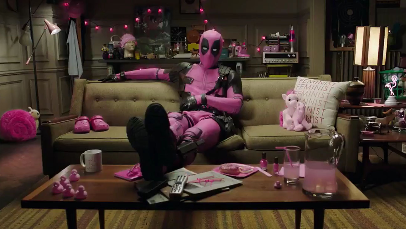 Deadpool se viste de rosa para luchar contra el cáncer