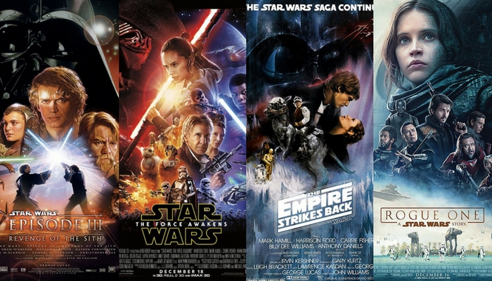 Las películas de Star Wars calificadas de la peor a la mejor de la saga