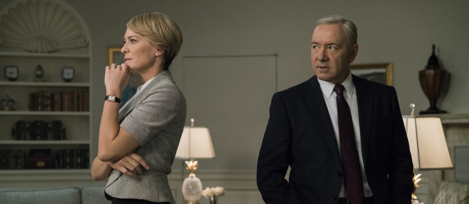 Patricia Clarkson dice que Robin Wright salvó House of Cards tras el despido de Kevin Spacey