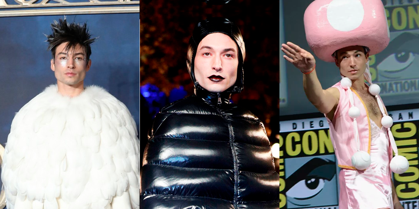 Los vestuarios más extravagantes de Ezra Miller