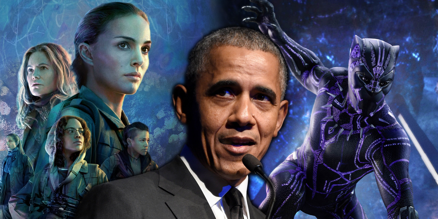 Pantera Negra y Aniquilación, entre las películas favoritas de Barack Obama en 2018