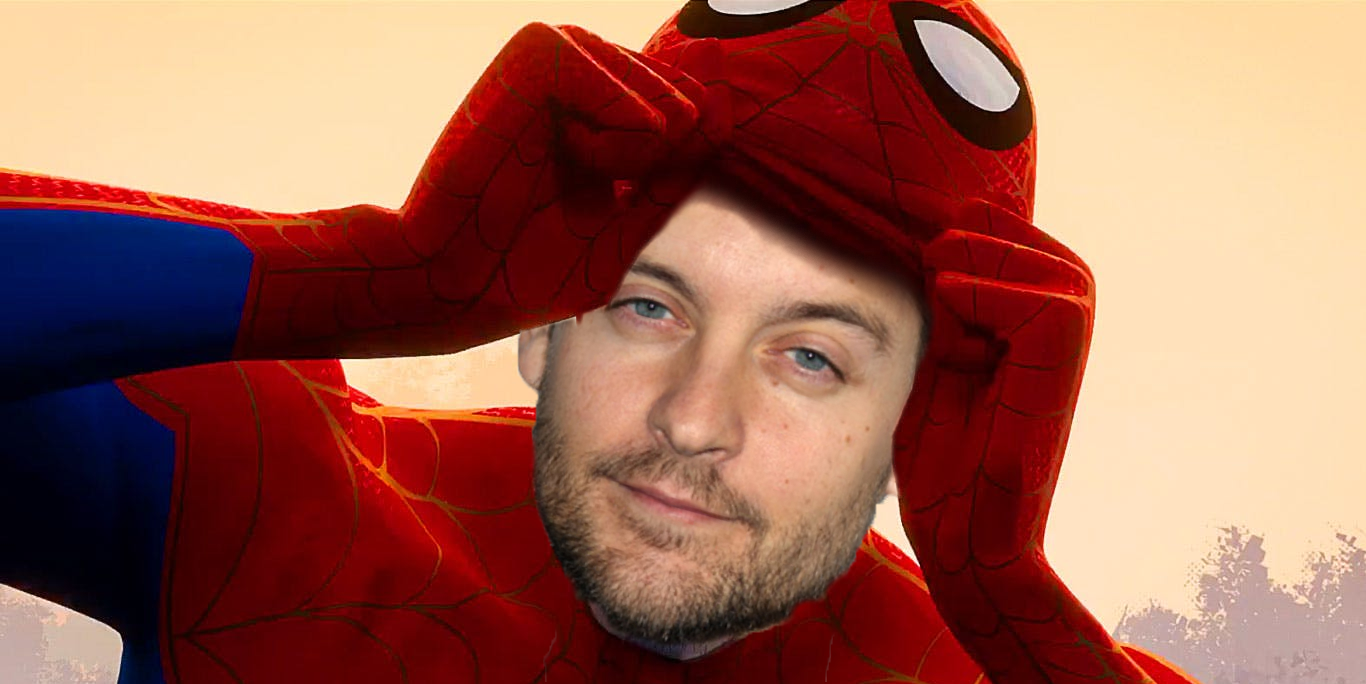 Tobey Maguire pudo ser la voz de Peter Parker en Spider-Man: Un Nuevo Universo