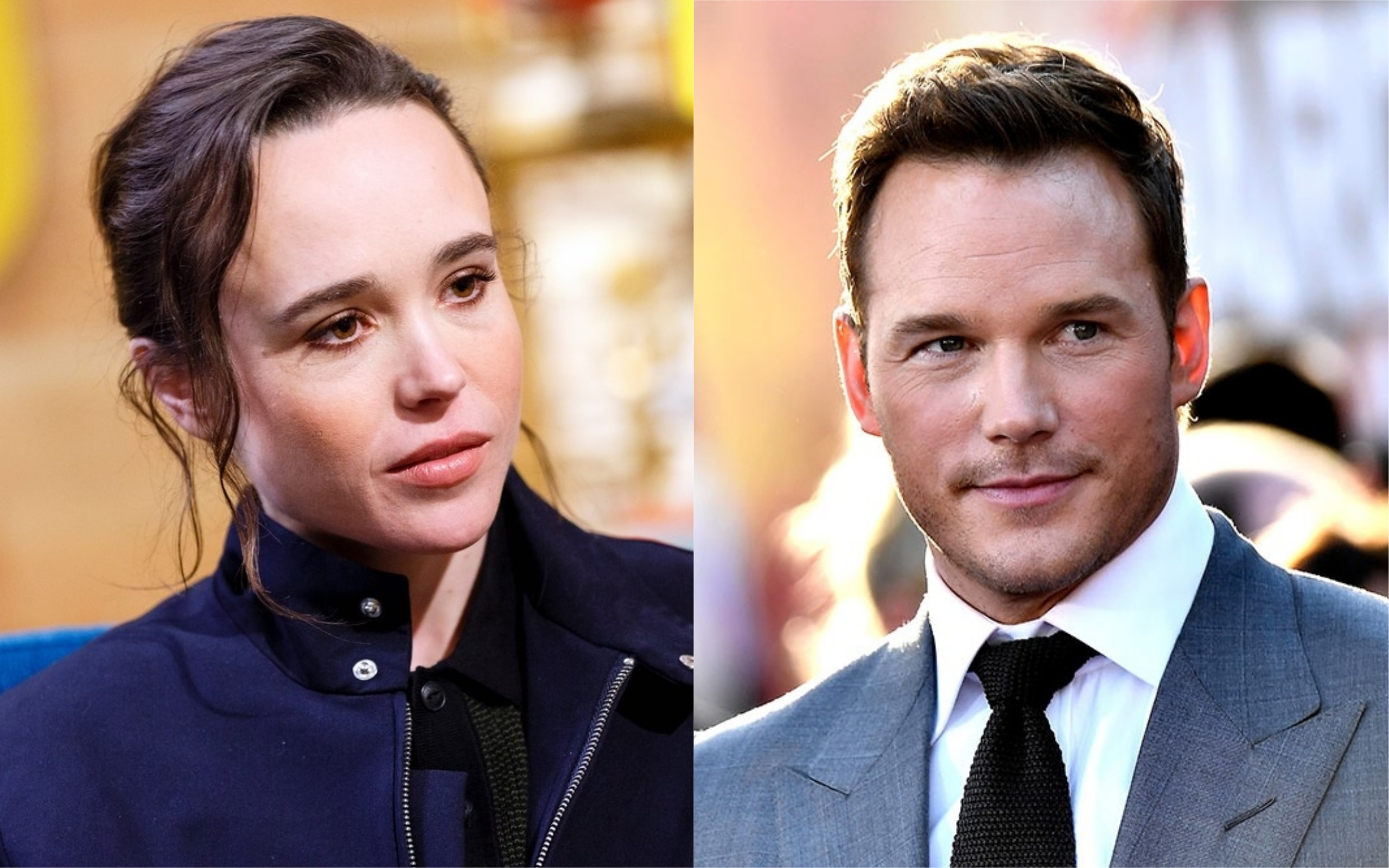 Ellen Page critica las creencias religiosas de Chris Pratt