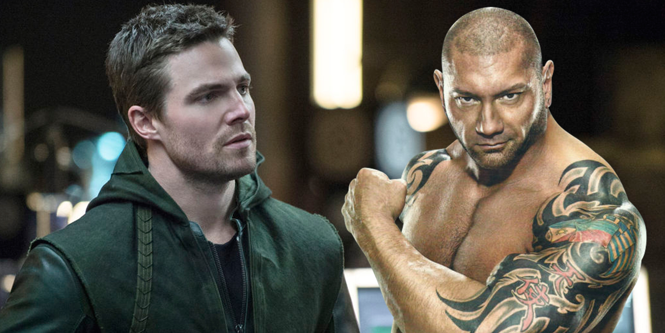 Dave Bautista (Drax) se pelea en redes sociales con Stephen Amell (Arrow)