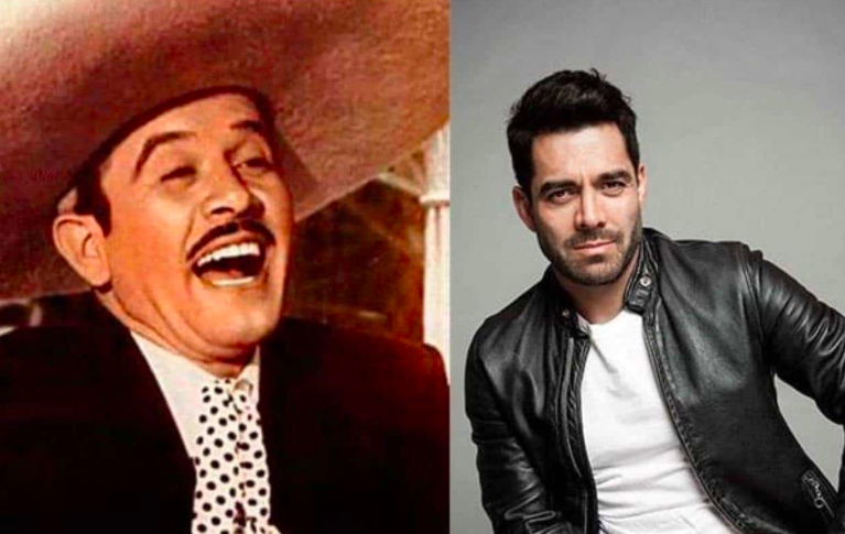 Como caído del cielo: primera imagen de Omar Chaparro como Pedro Infante