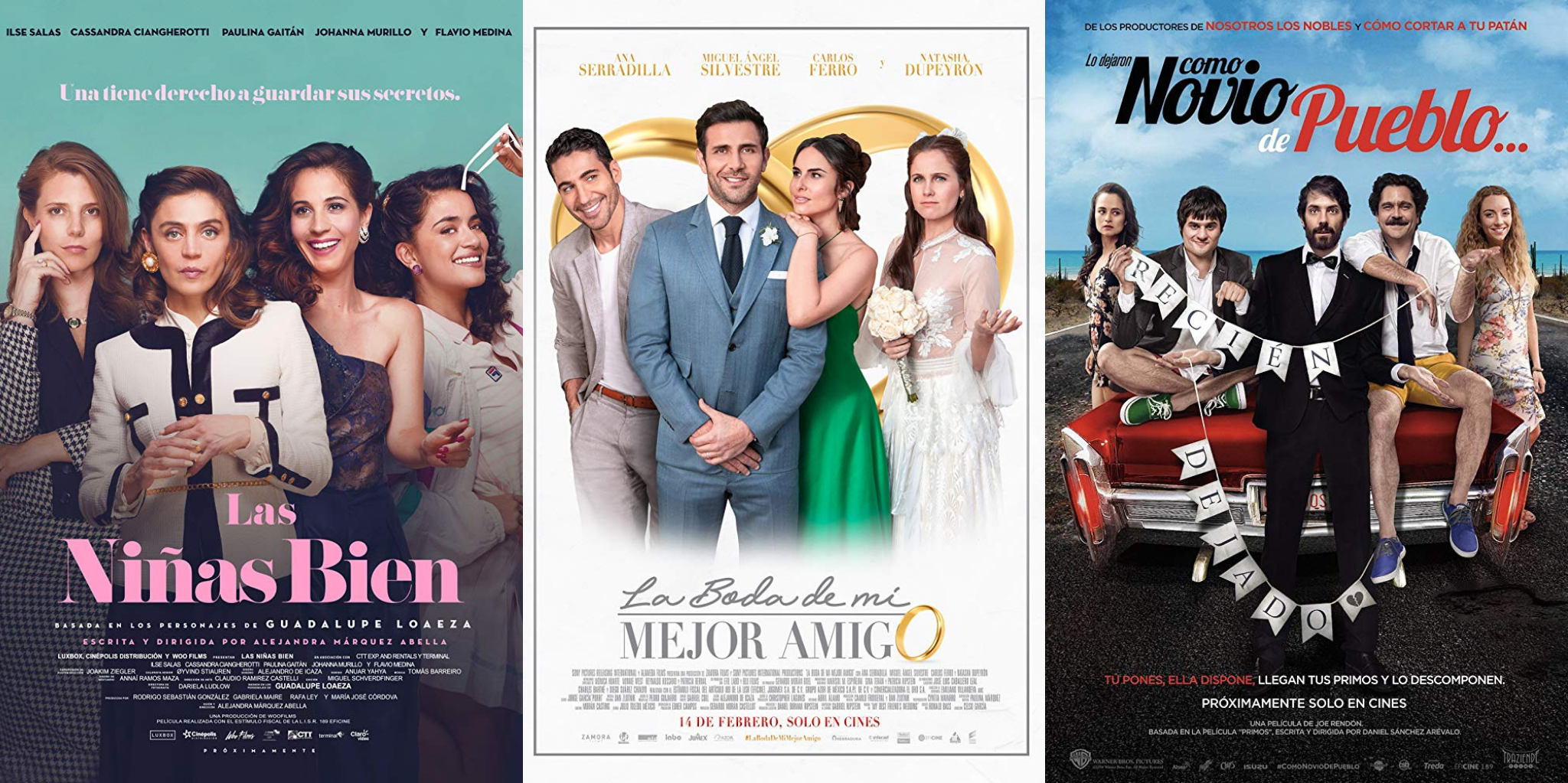 El cine mexicano en cartelera durante febrero y marzo 2019