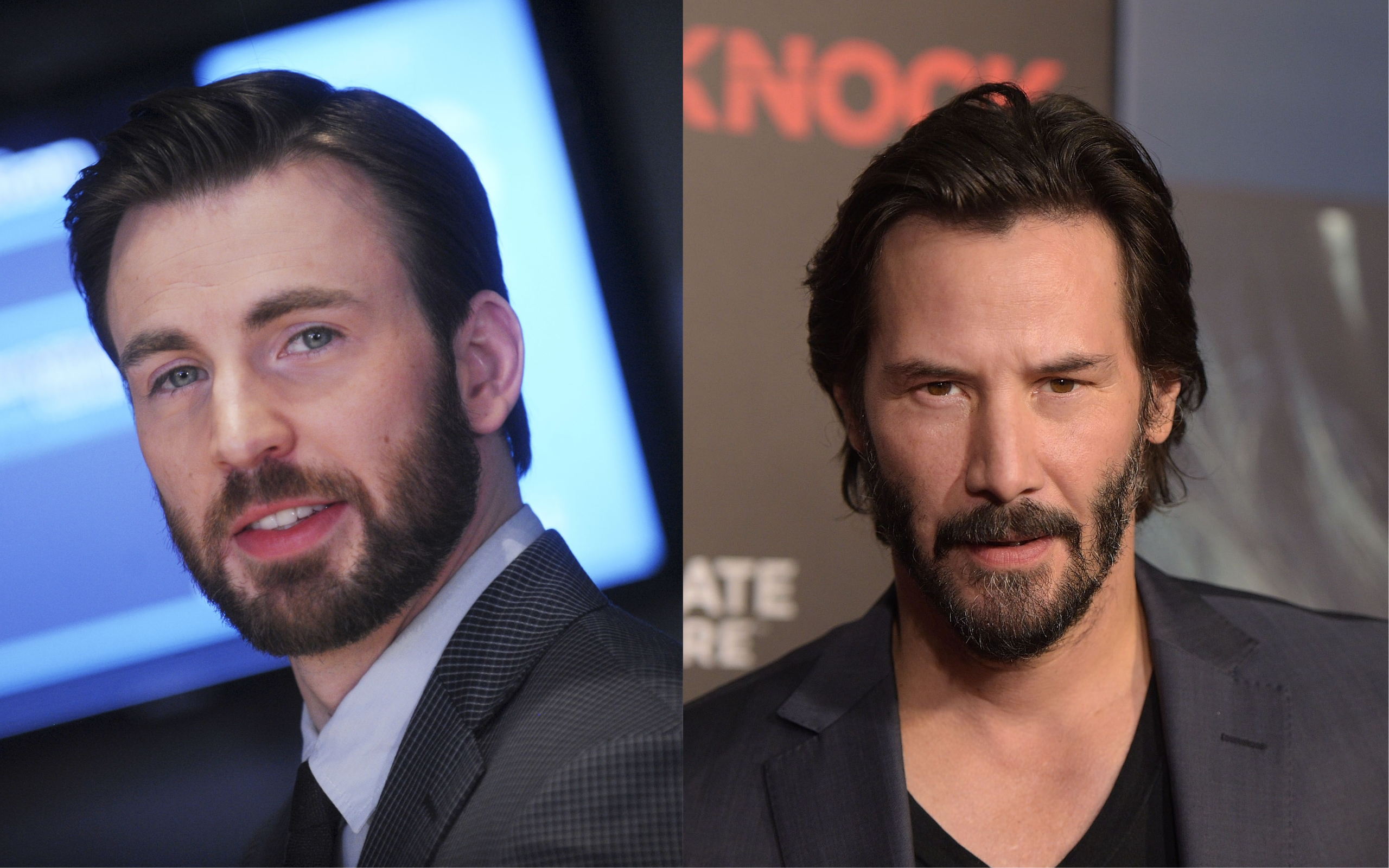 Chris Evans se declara fan de Keanu Reeves gracias a Toy Story 4