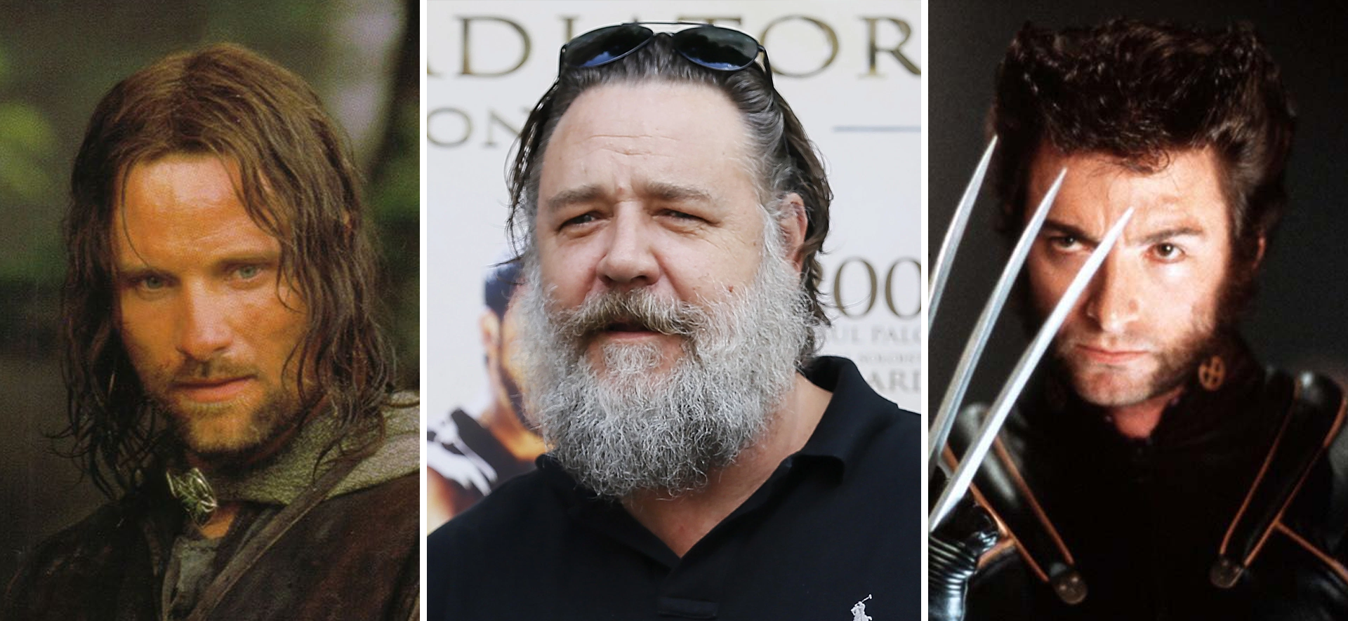 Russell Crowe rechazó ser Aragorn y Wolverine pero no se arrepiente