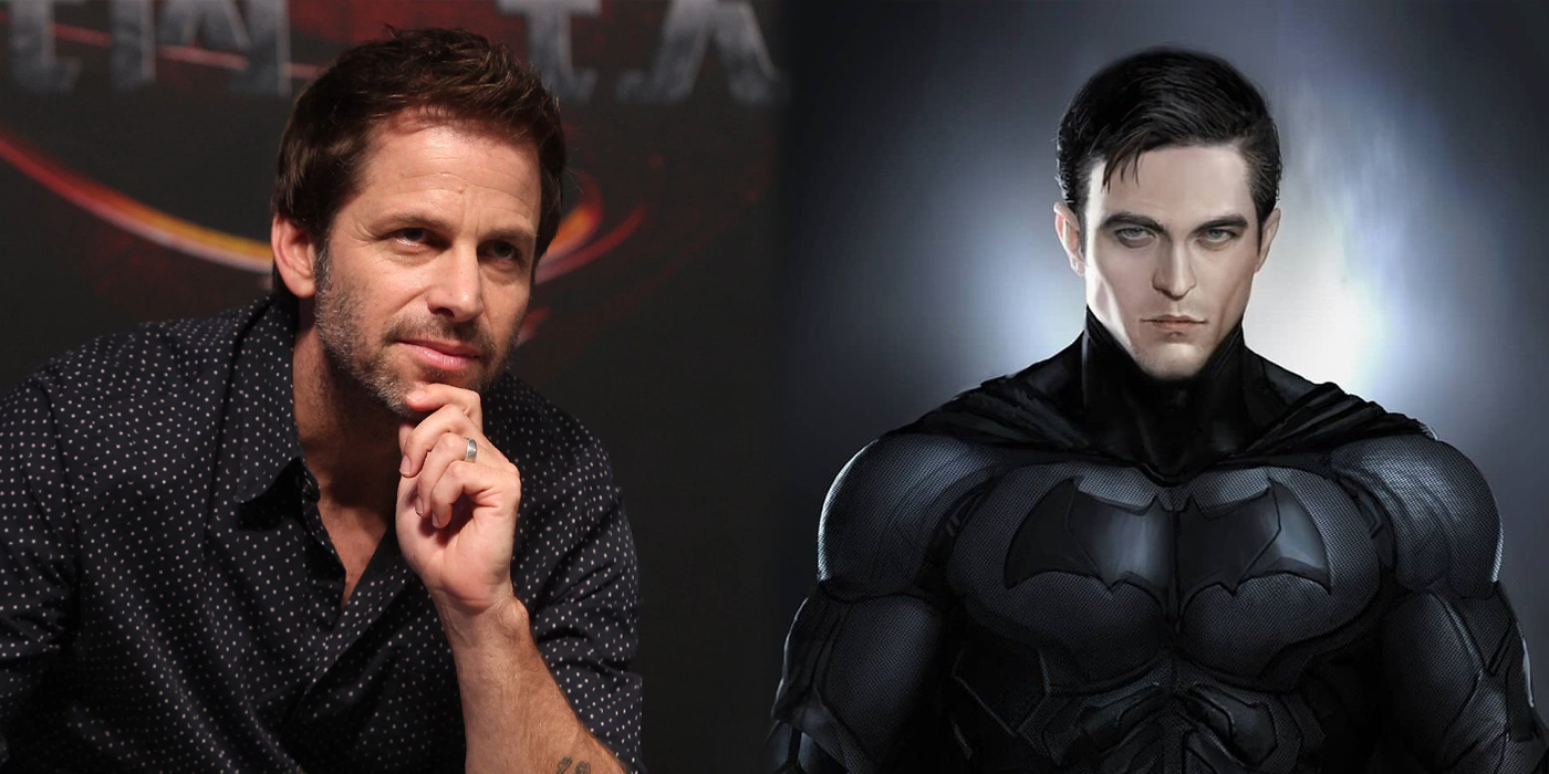 Zack Snyder parece estar feliz con la elección de Robert Pattinson para ser Batman