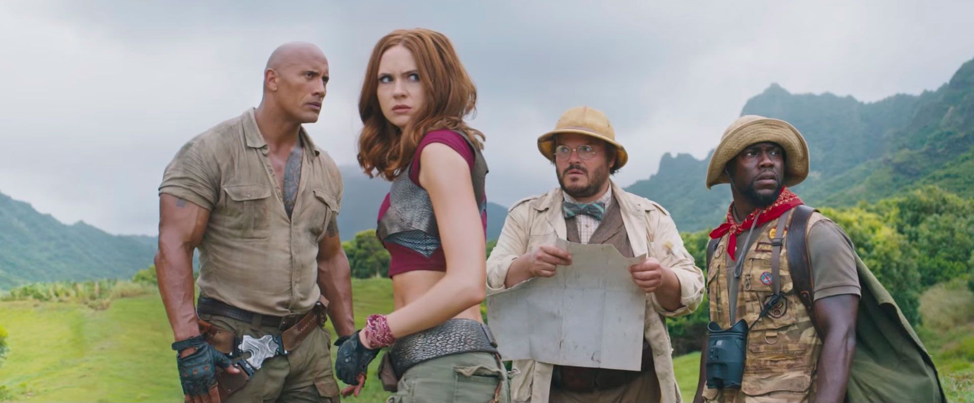 Jumanji: The Next Level | Dwayne Johnson y Jack Black regresan en primer tráiler