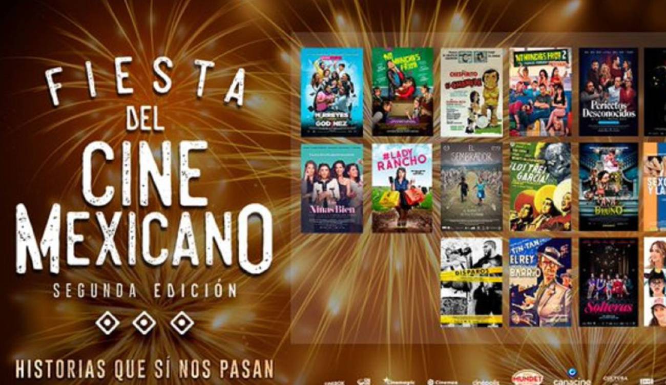 Celebra la Fiesta del Cine Mexicano con entradas de cine a 20 pesos