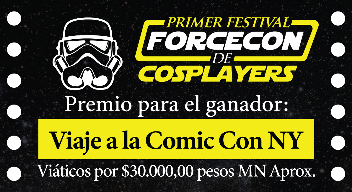 Force Con 2019: Convocatoria a concurso de Cosplay